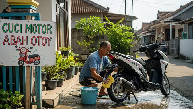 motor lebih awet - ilustrasi berita Lima Kebiasaan Sederhana agar Motor Lebih Awet