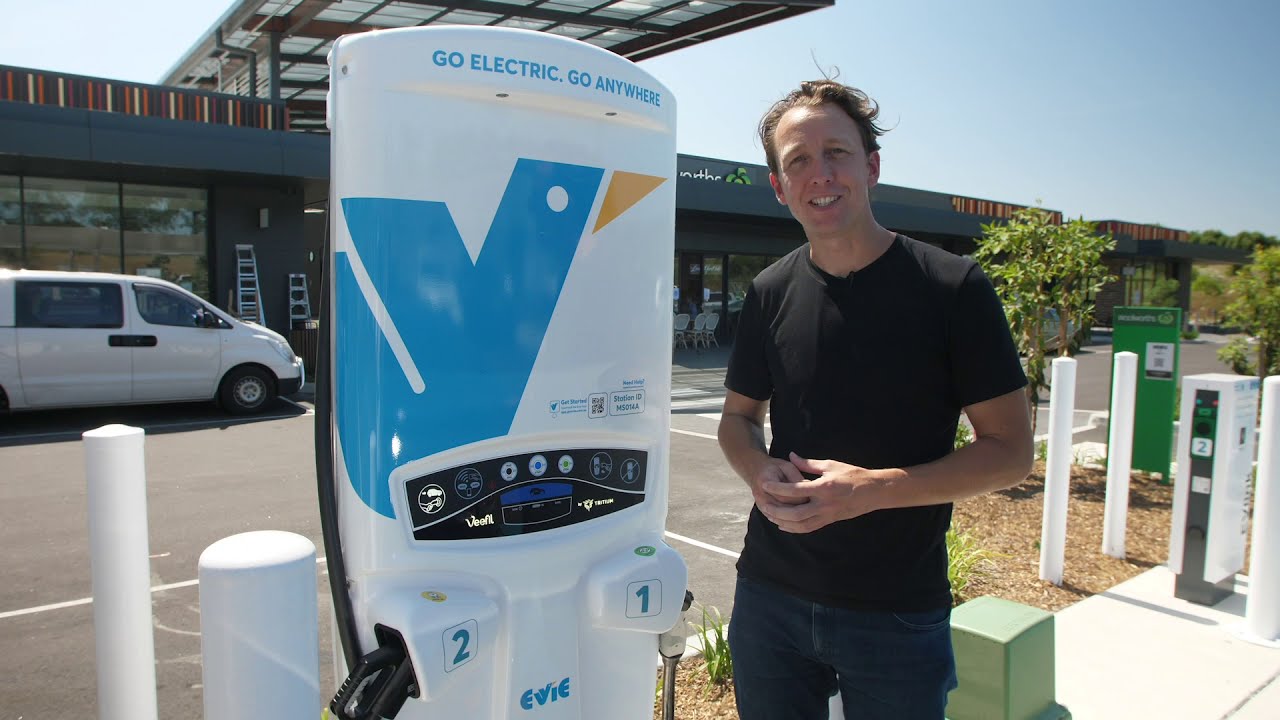 coles ev - ilustrasi berita Coles EV hadir di supermarket: pengisian cepat Kempower 200 kW di hingga 30 toko Victoria…