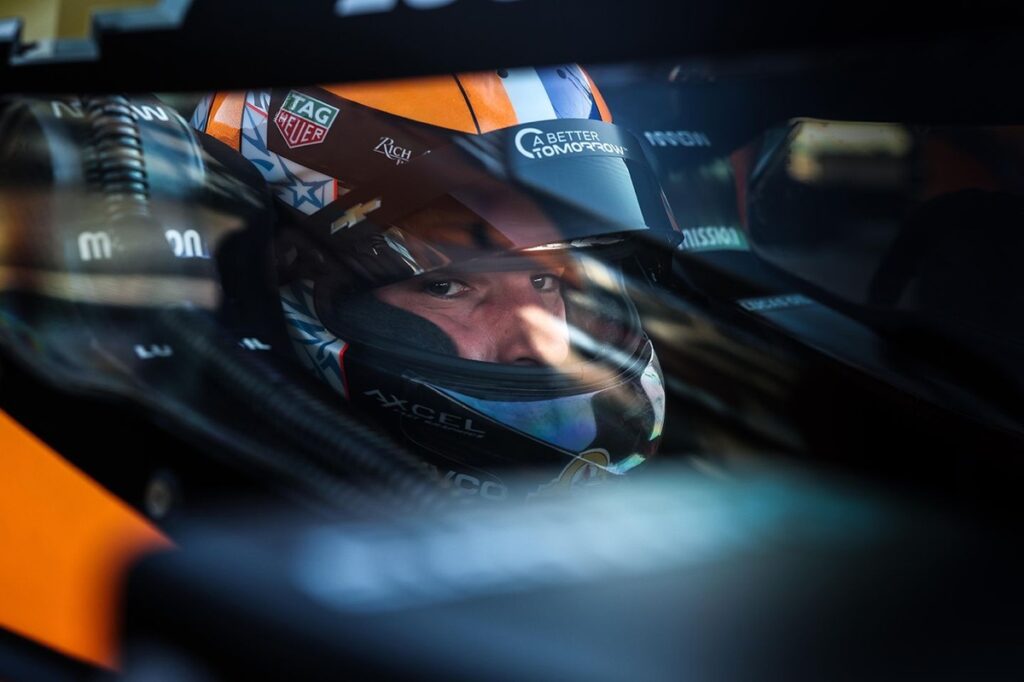 ir-28 test - ilustrasi berita Alex Palou dan Alexander Rossi Jalani IR-28 test Perdana di Indianapolis