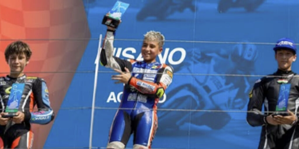 dossena doppietta - ilustrasi berita Motori, Dossena doppietta a Misano nel campionato italiano: ora testa a Valencia